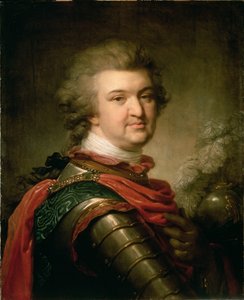 Prinssi Grigory Aleksandrovich Potemkinin (1739-91) muotokuva, n. 1790